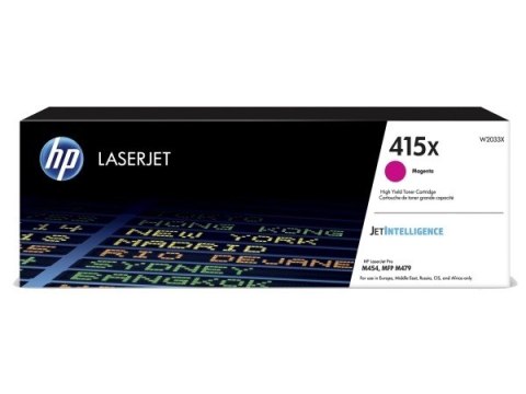 Toner HP 415X magenta (W2033X)