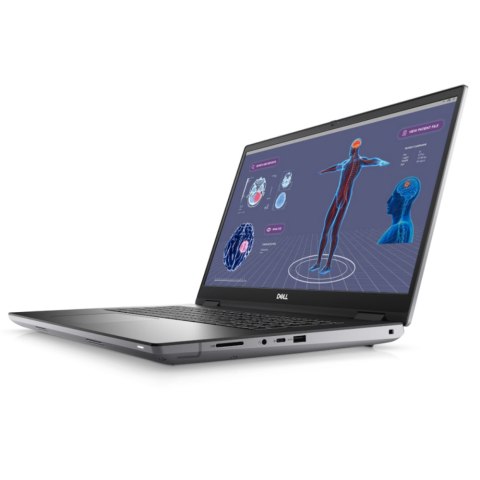 Notebook DELL Precision 7780 (17.3"/I9-13950HX/RTX3500A/32GB/SSD1TB/W11P/Szaro-czarny)