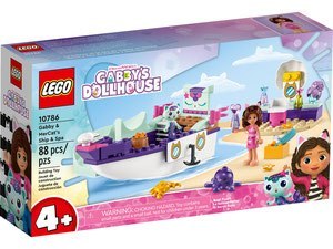 LEGO 10786 Koci domek - Gabi Statek i spa Gabi i Syrenkotki