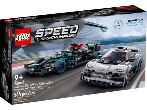 LEGO 76909 Speed Champions - Mercedes-AMG F1 W12 E Performance i Mercedes-AMG ONE