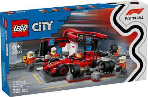 LEGO CITY F1 Pit Stop & Pit Crew z 60443