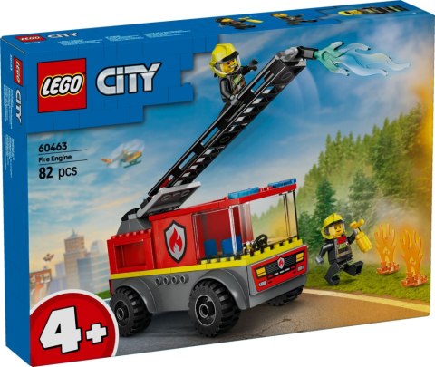 LEGO CITY Wóz strażacki z drabiną 60463