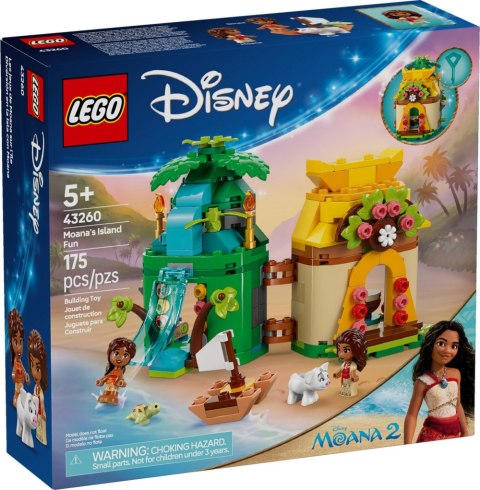 LEGO DISNEY Zabawy Vaiany na wyspie 43260