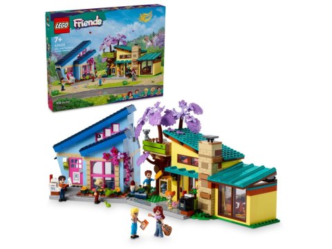 LEGO FRIENDS Dom rodzinny Olly'ego i Paisley 42620