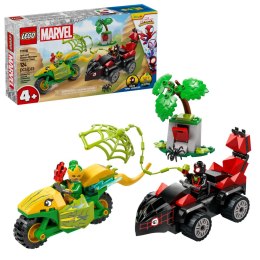 LEGO SPIDEY Pościg Spina za Electro w dinopojeździe 11198