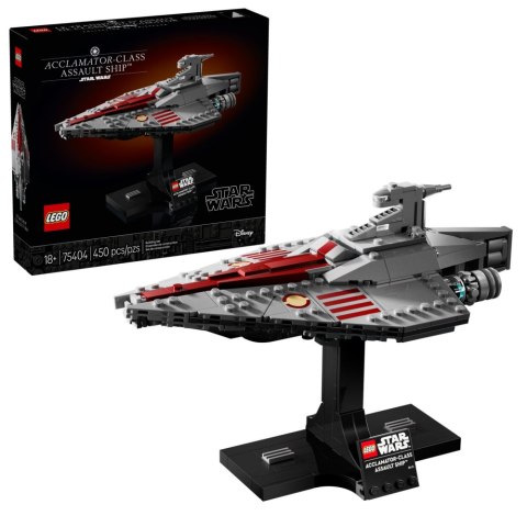 LEGO STAR WARS Krążownik szturmowy typu Acclamator 75404